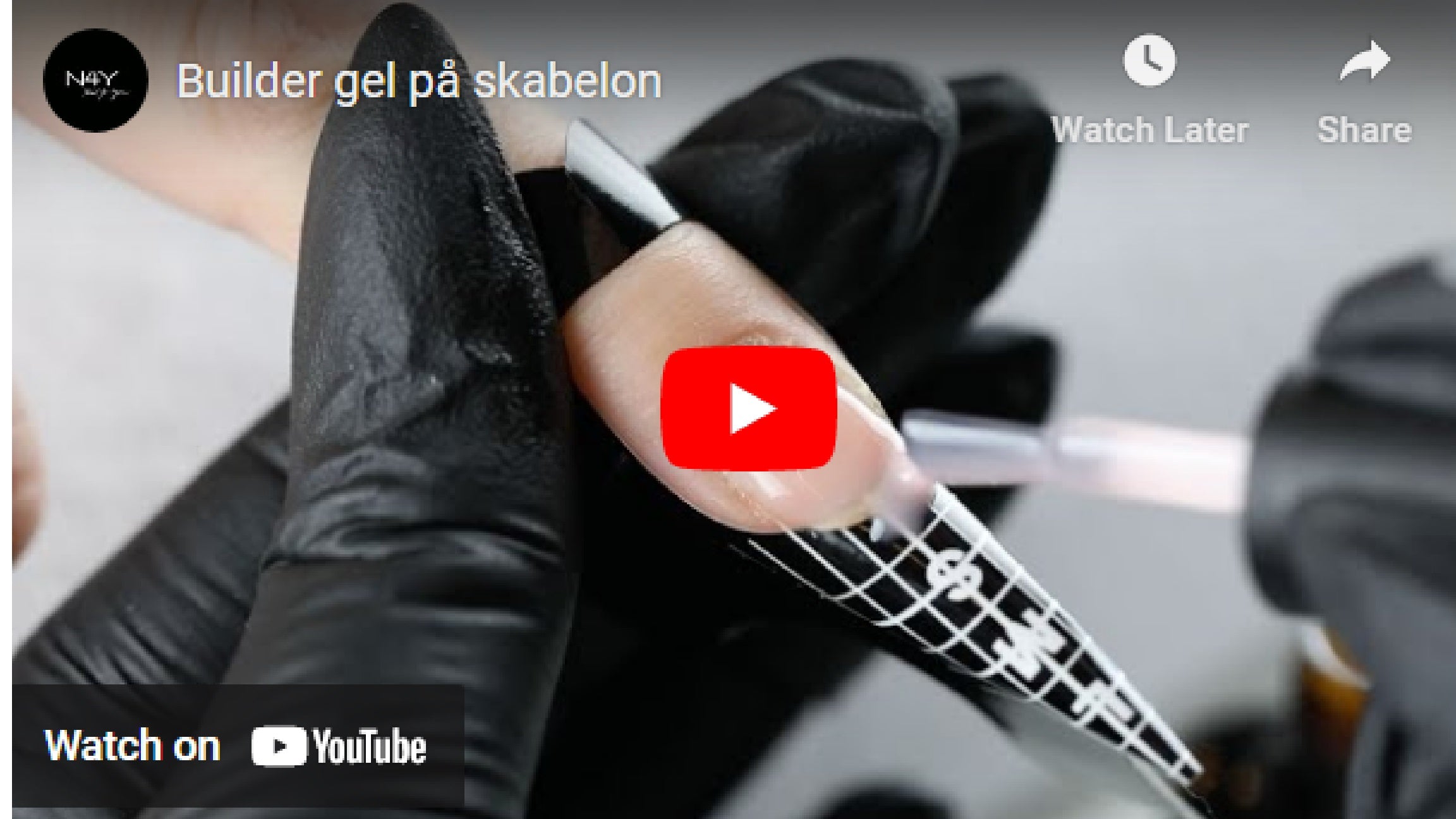 Builder Gel På Skabelon