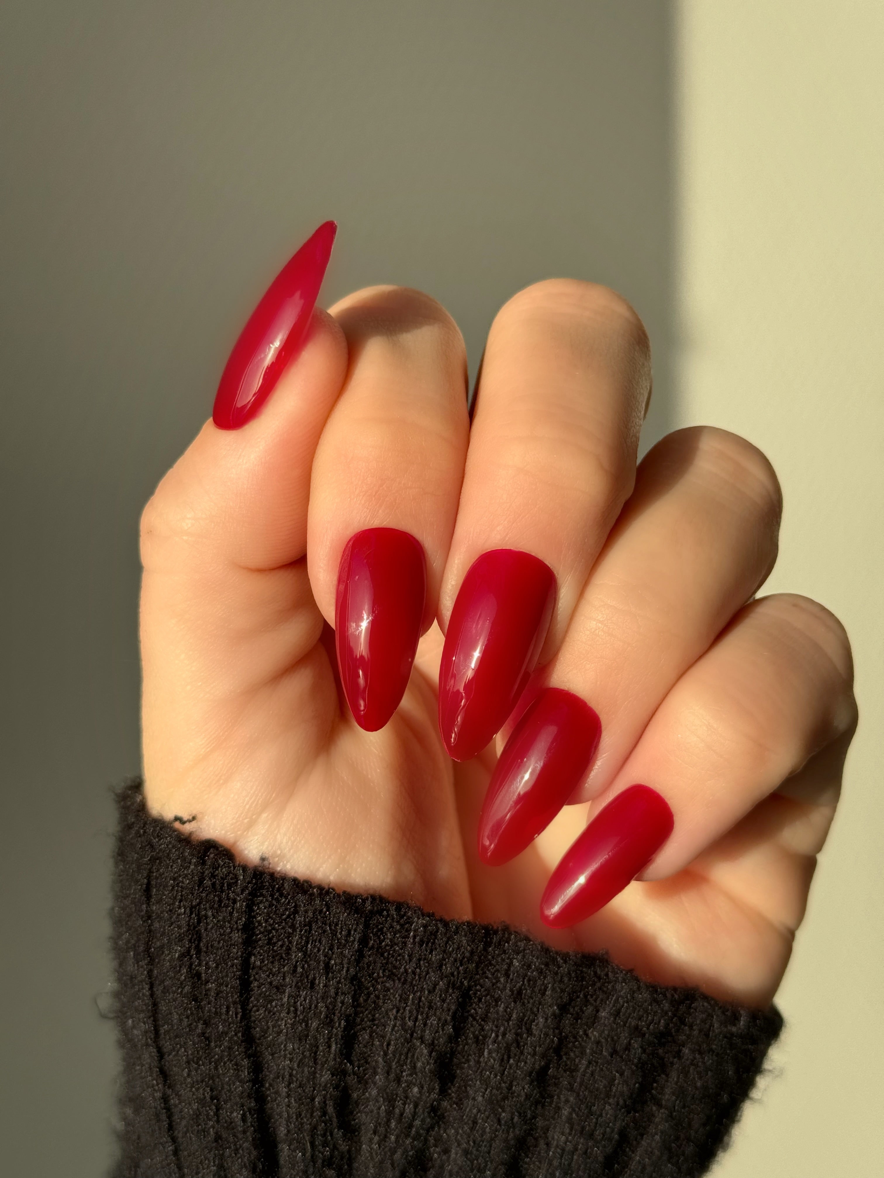 Gel Polish Dark Red