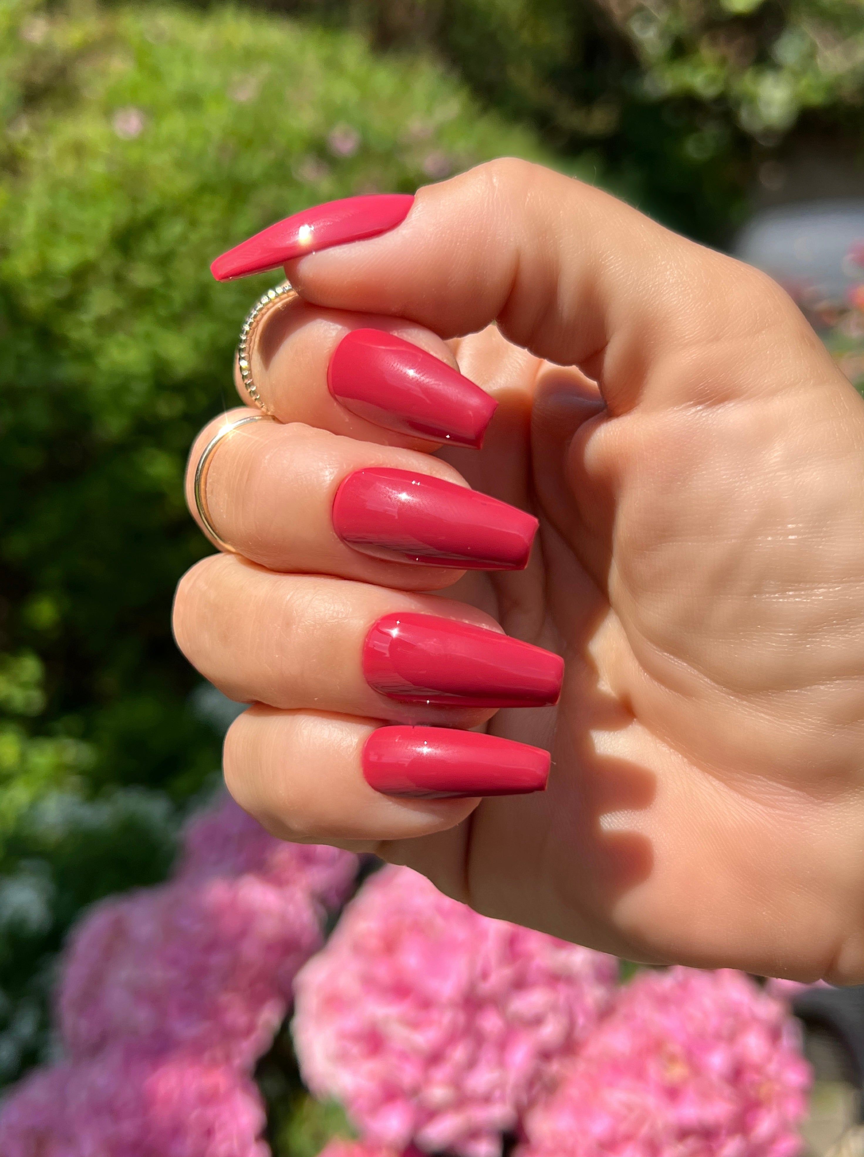 Gel Polish Barn Red