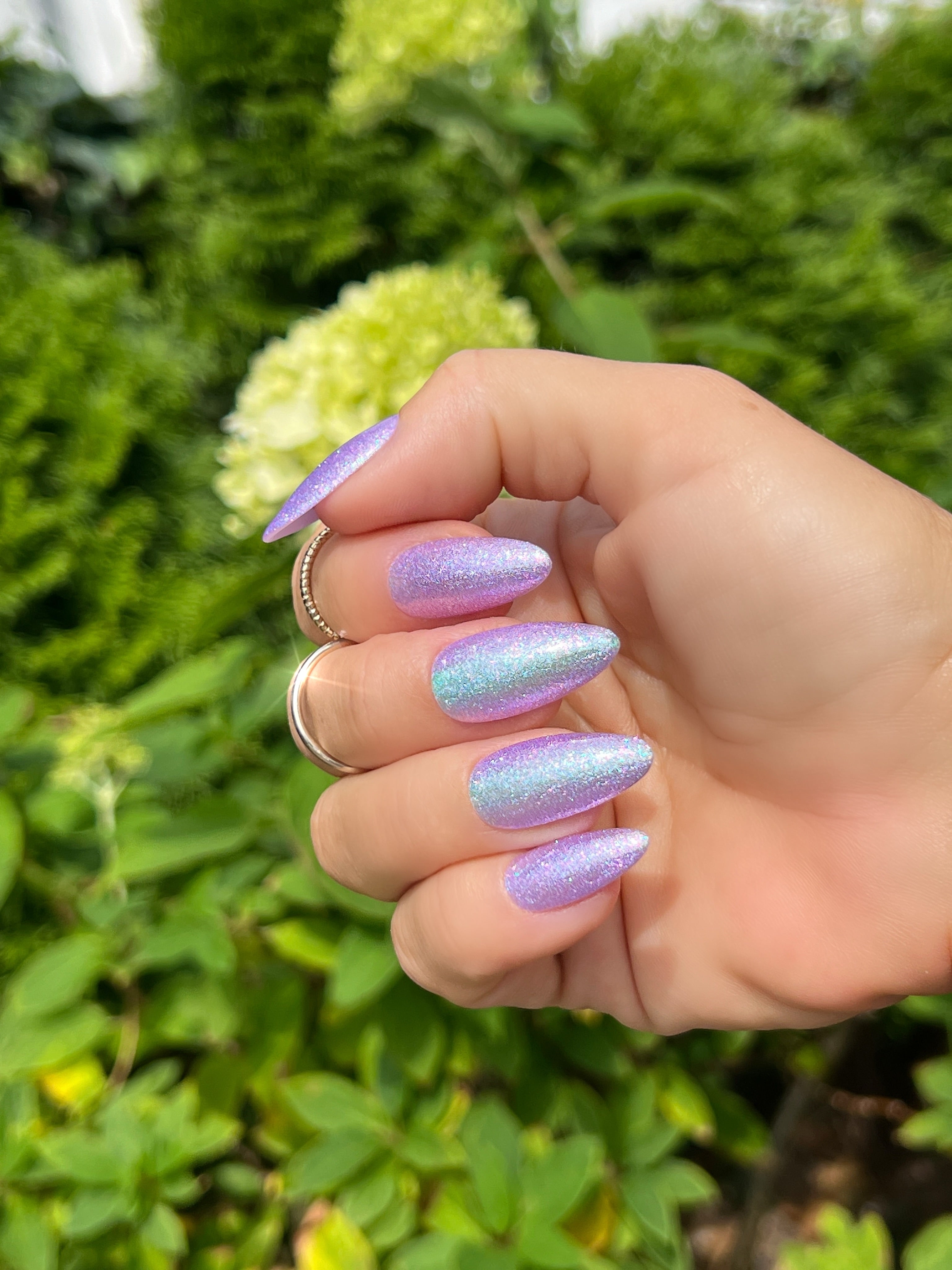 Gel Polish Fairy Glitter Light Purple