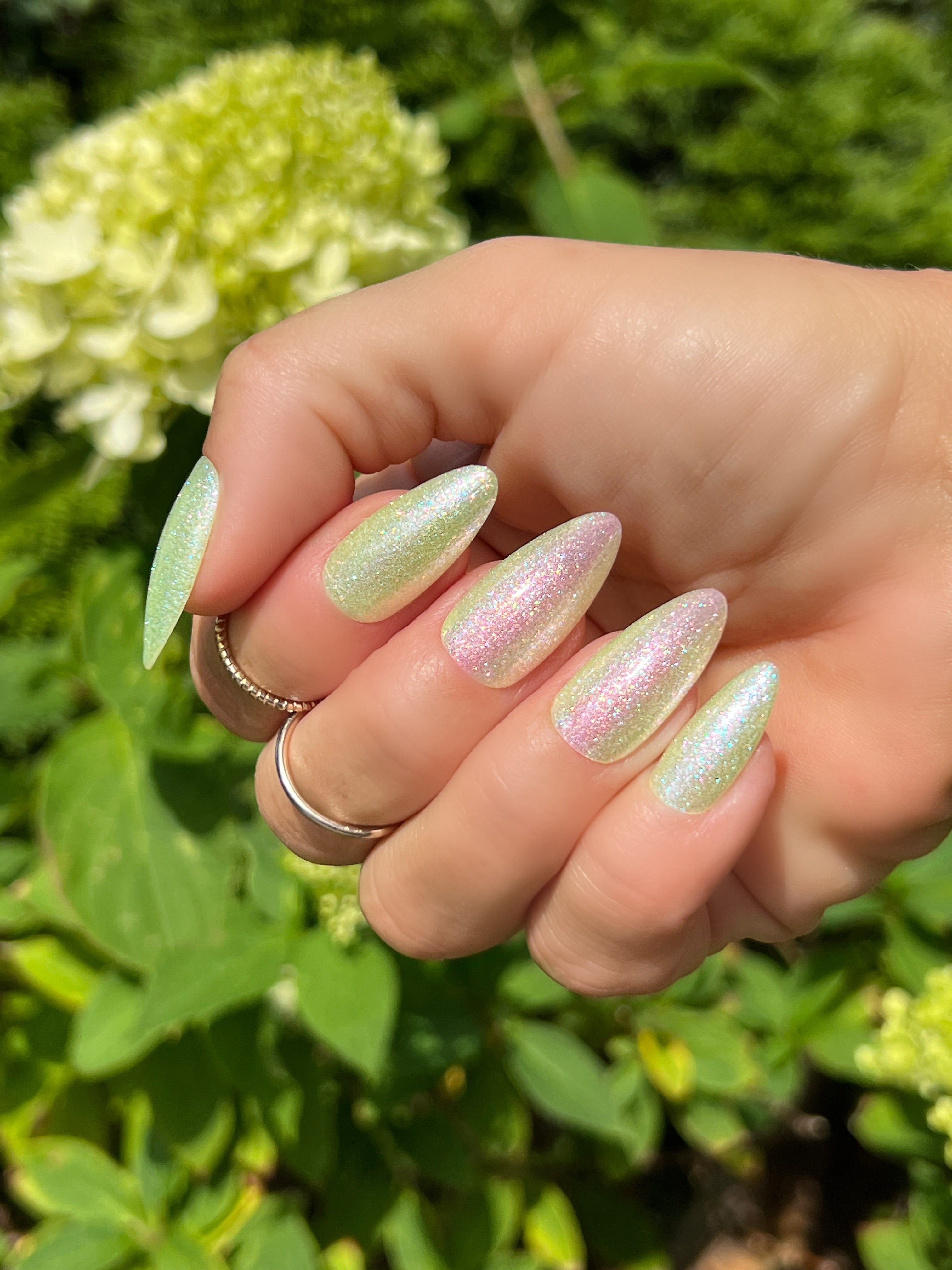 Gel Polish Fairy Glitter Citrus