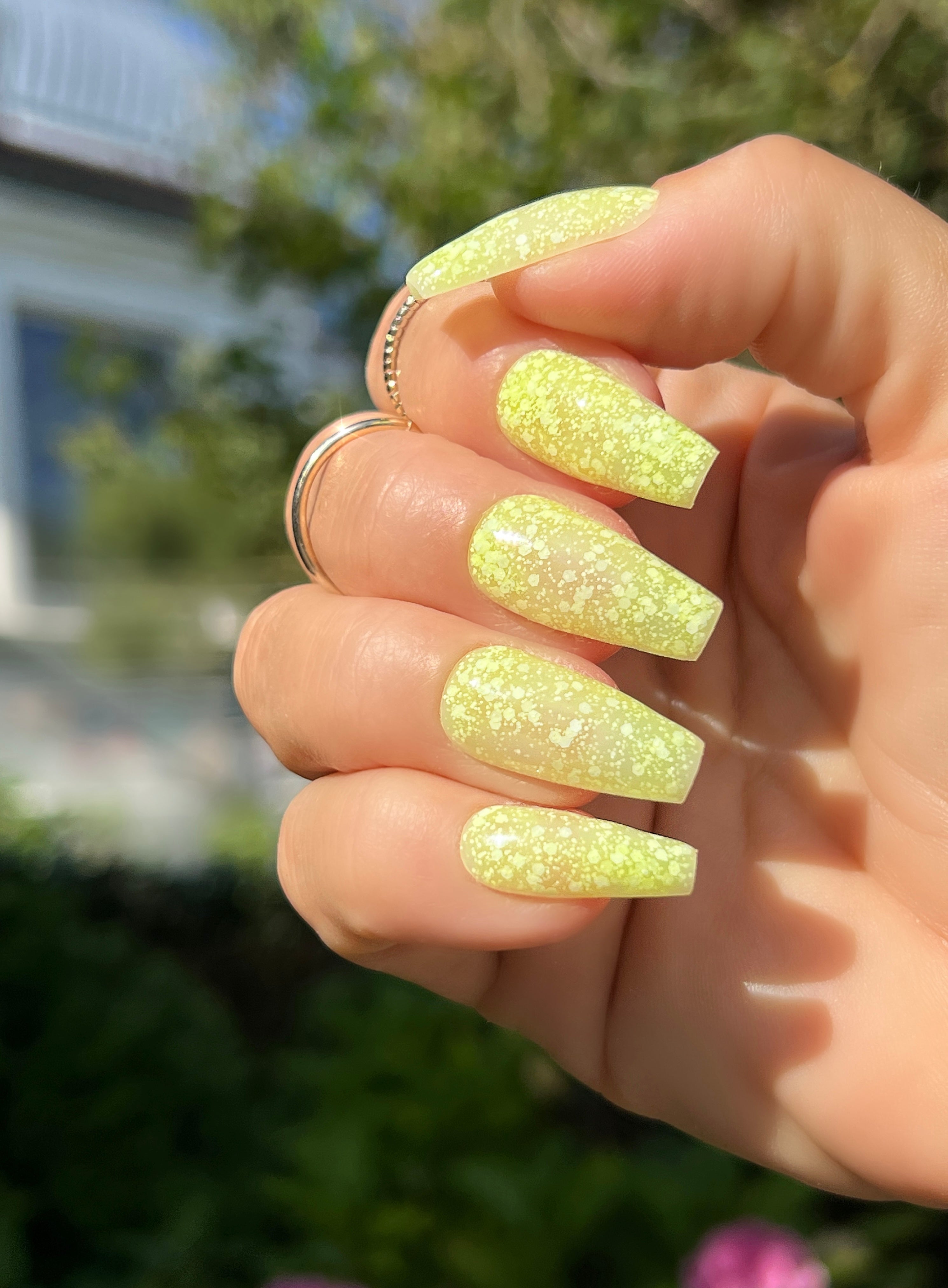 Gel Polish Neon Citrus Snow