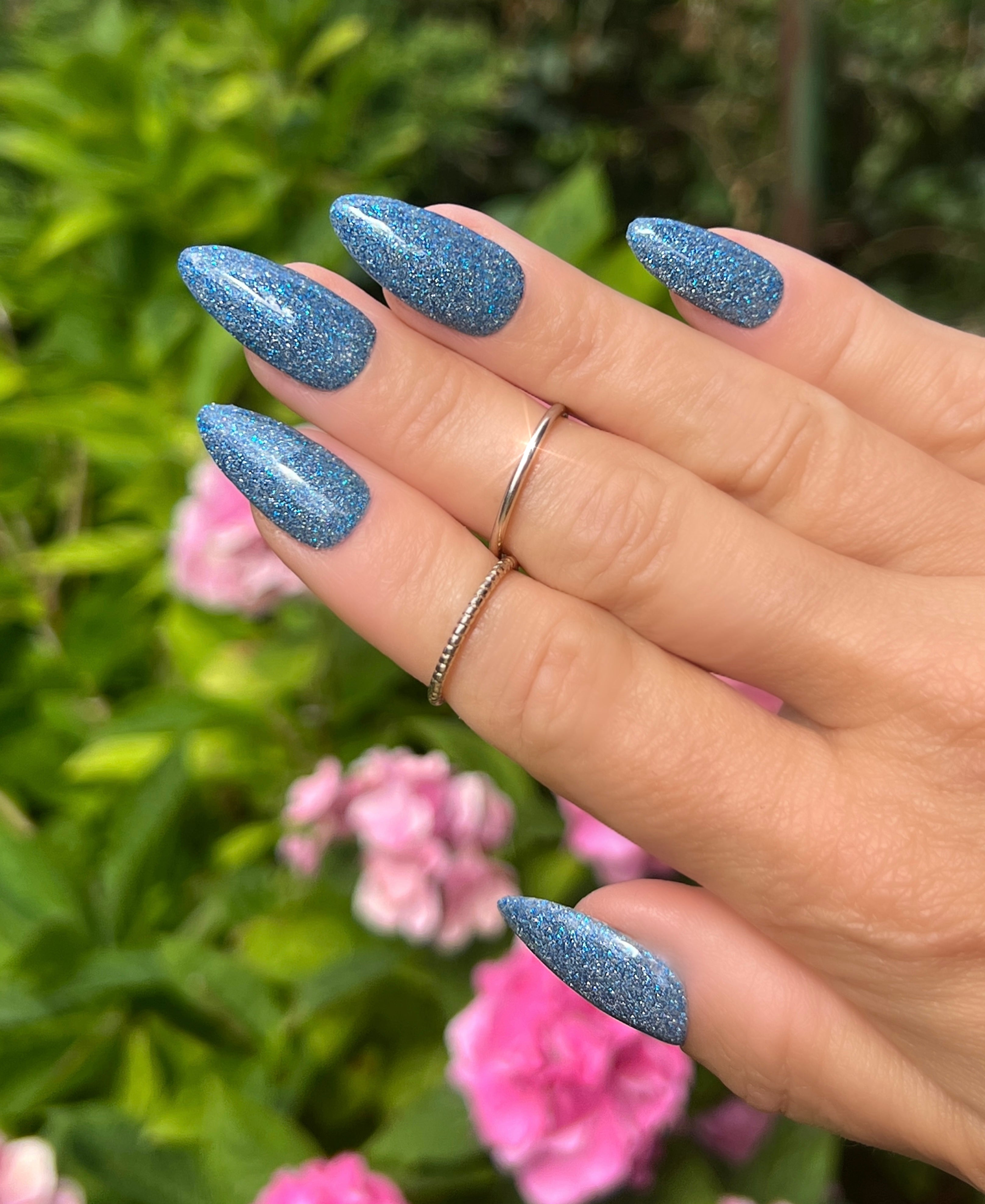 Gel Polish Blue Winter