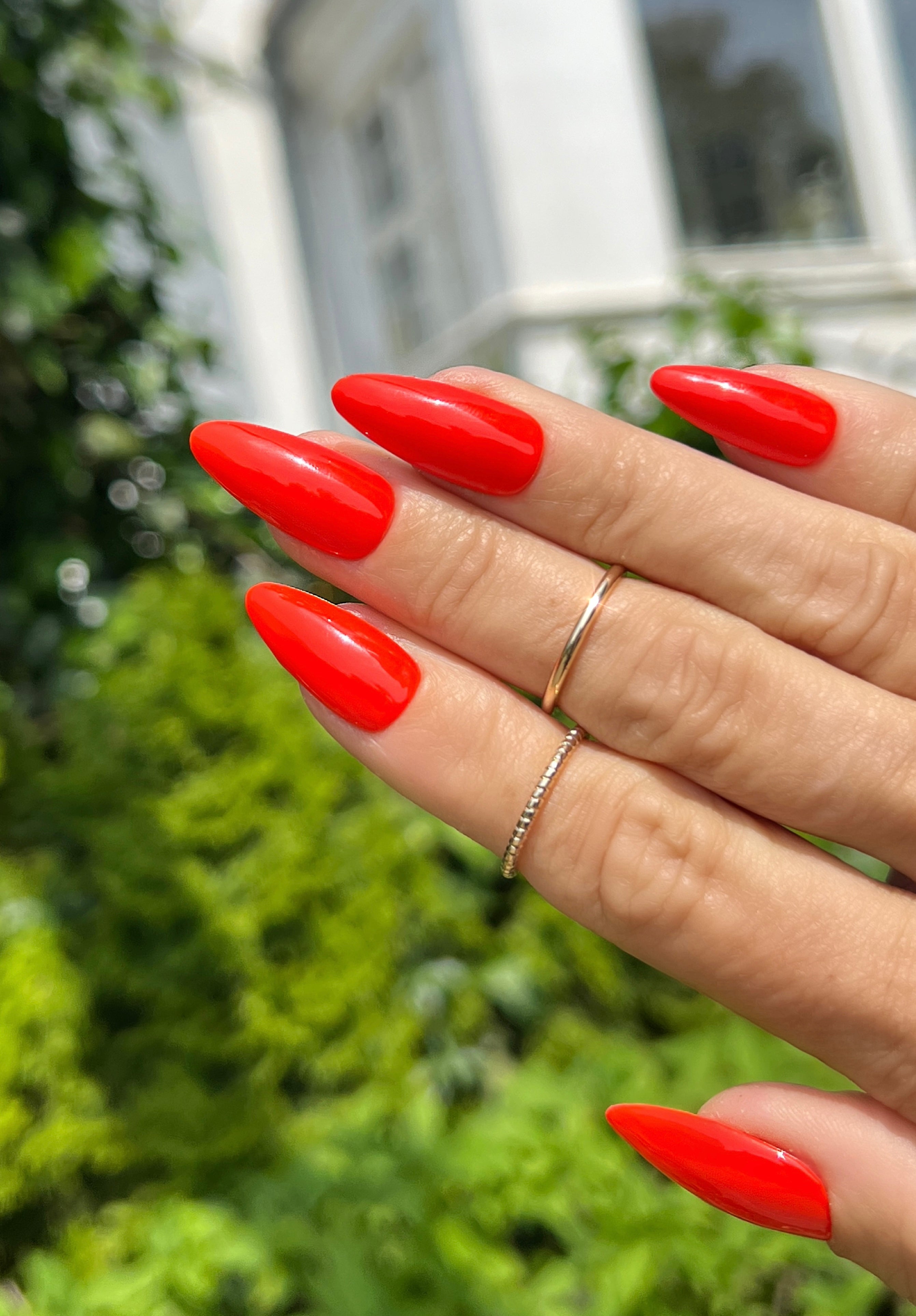 Gel Polish Neon Red