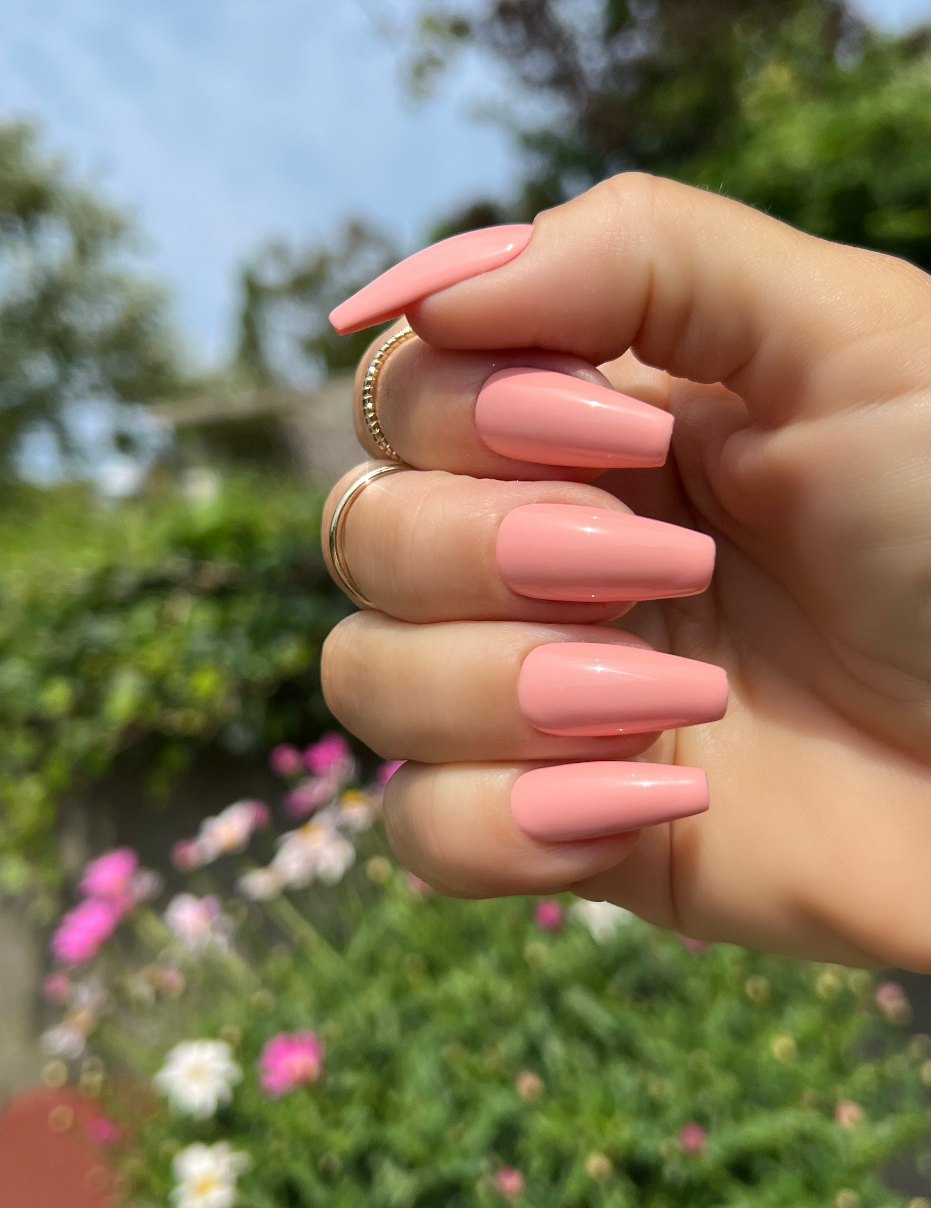 Gel Polish Peach