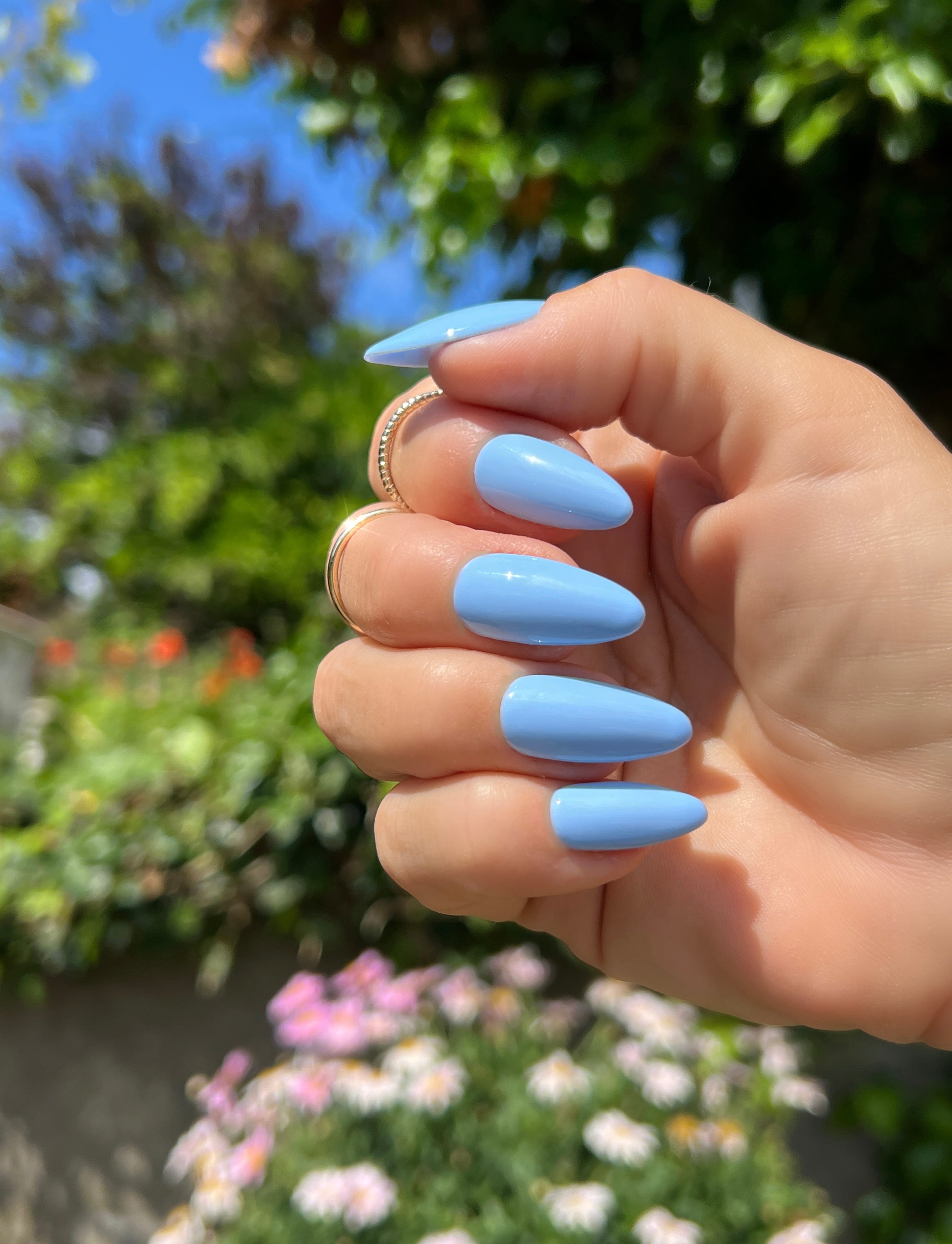 Gel Polish Summer Blue