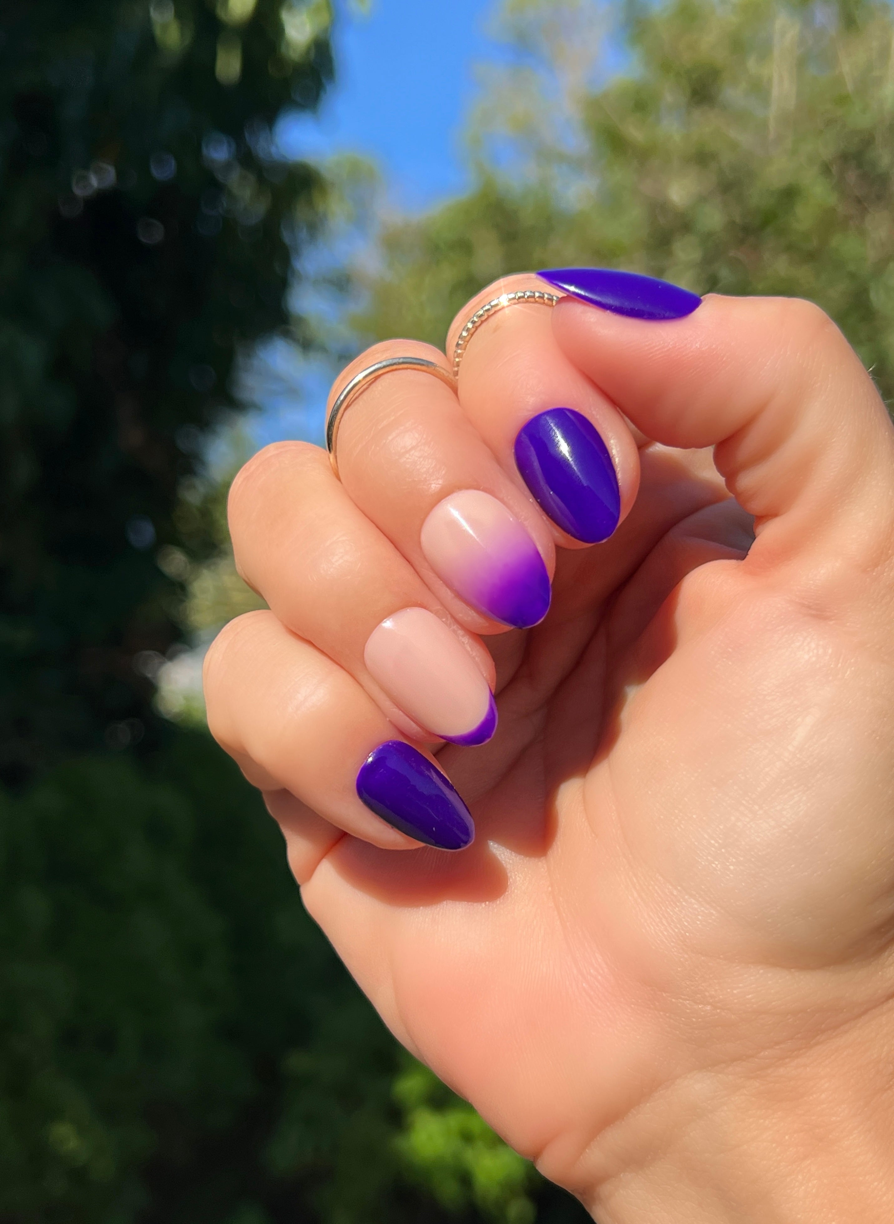 Gel Polish Pure Color Neon Purple