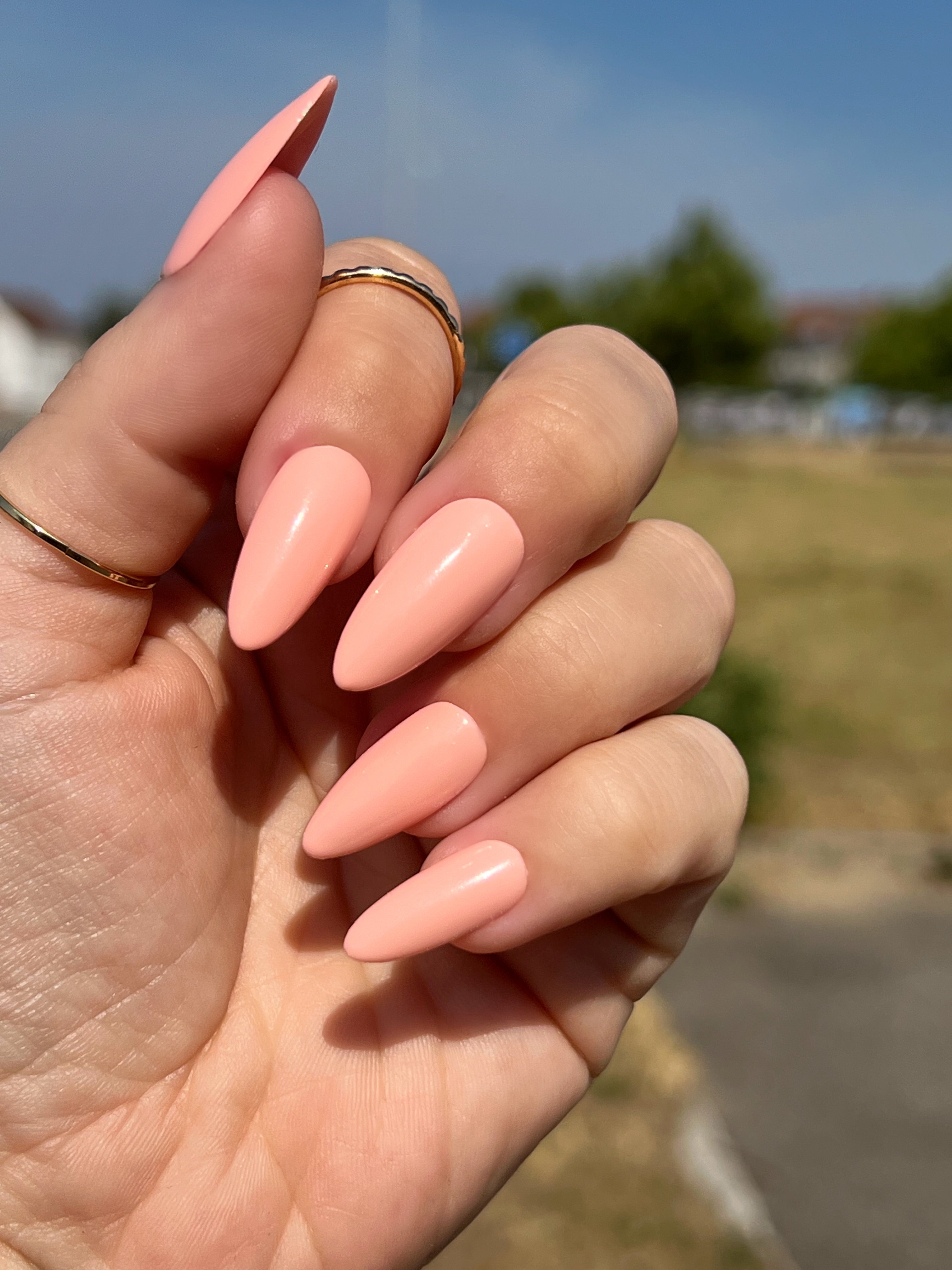 Gel Polish Peachy Sunset