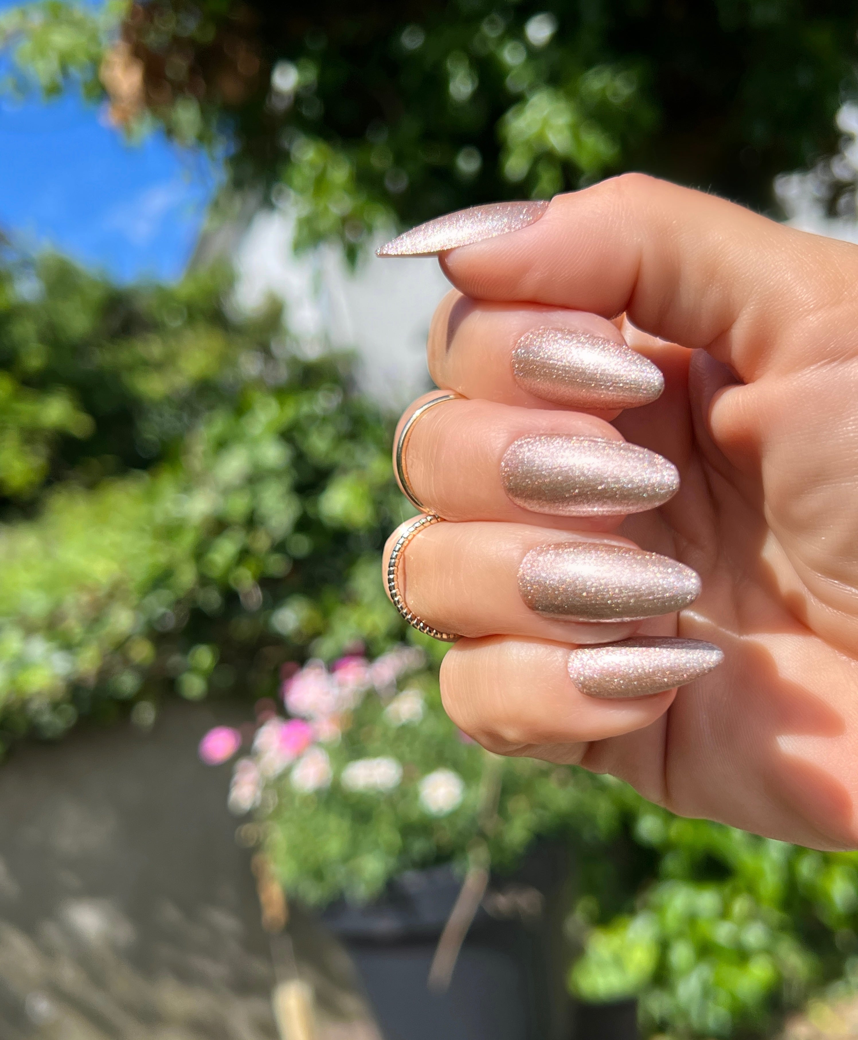 Gel Polish Rose Gold