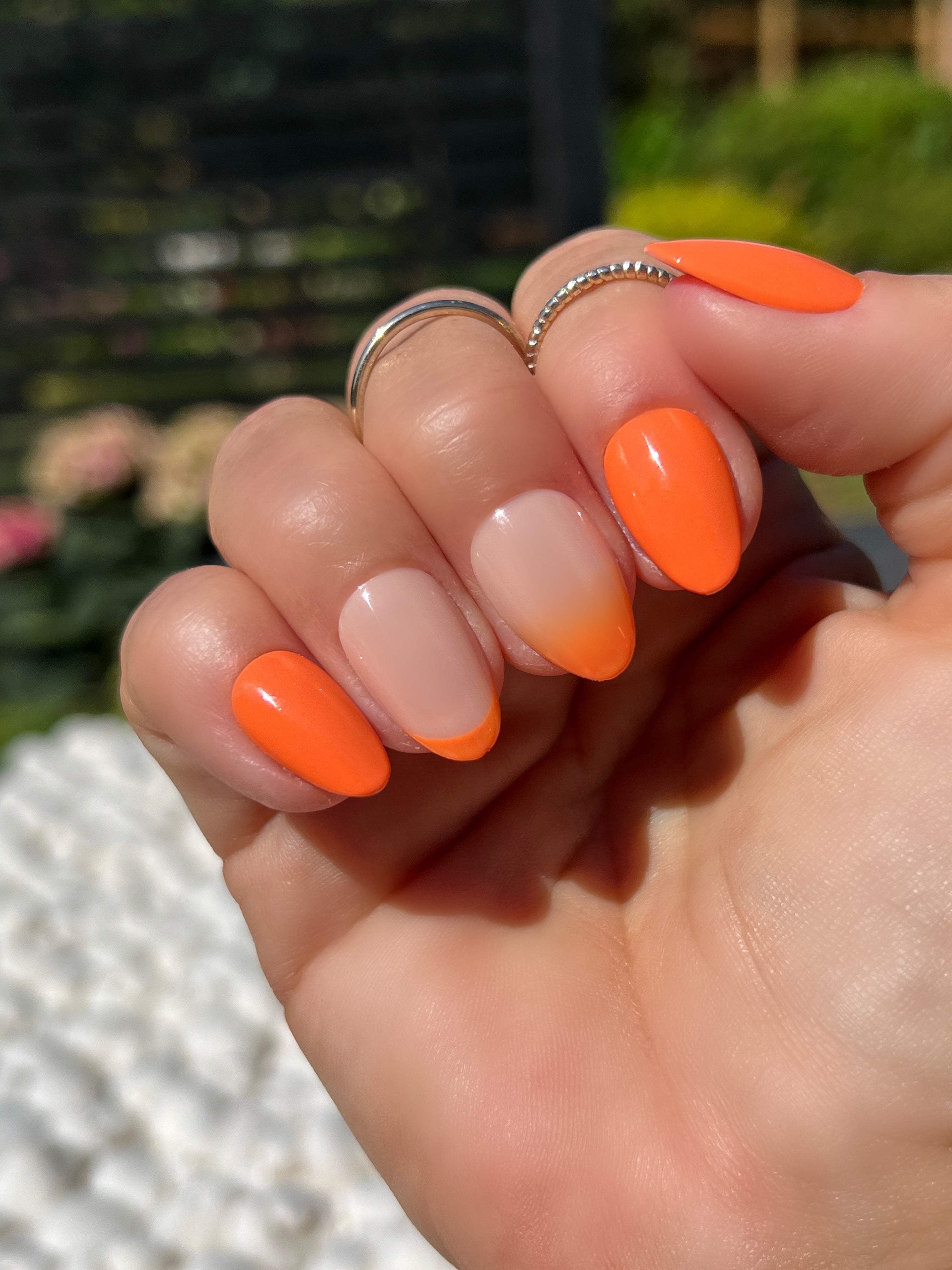 Gel Polish Neon Orange