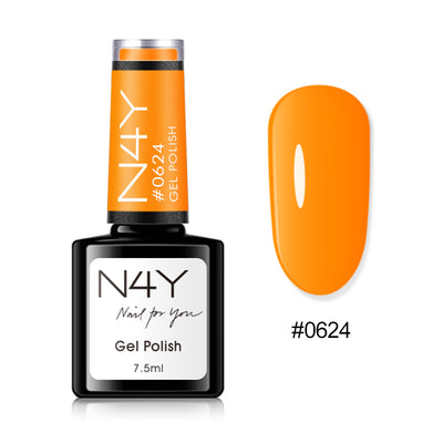 Gel Polish Summer Orange