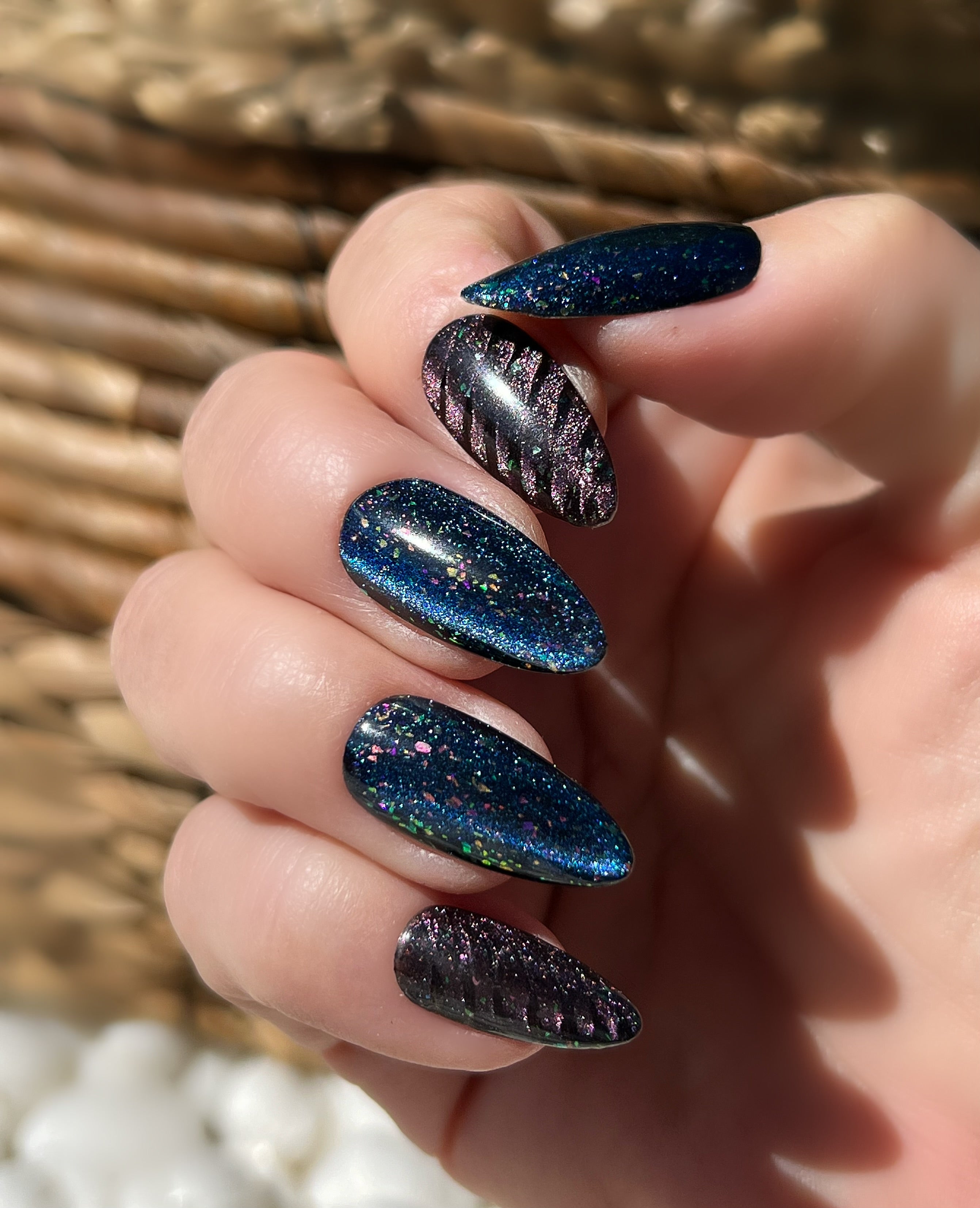 Gel Polish Aesthetic Blue