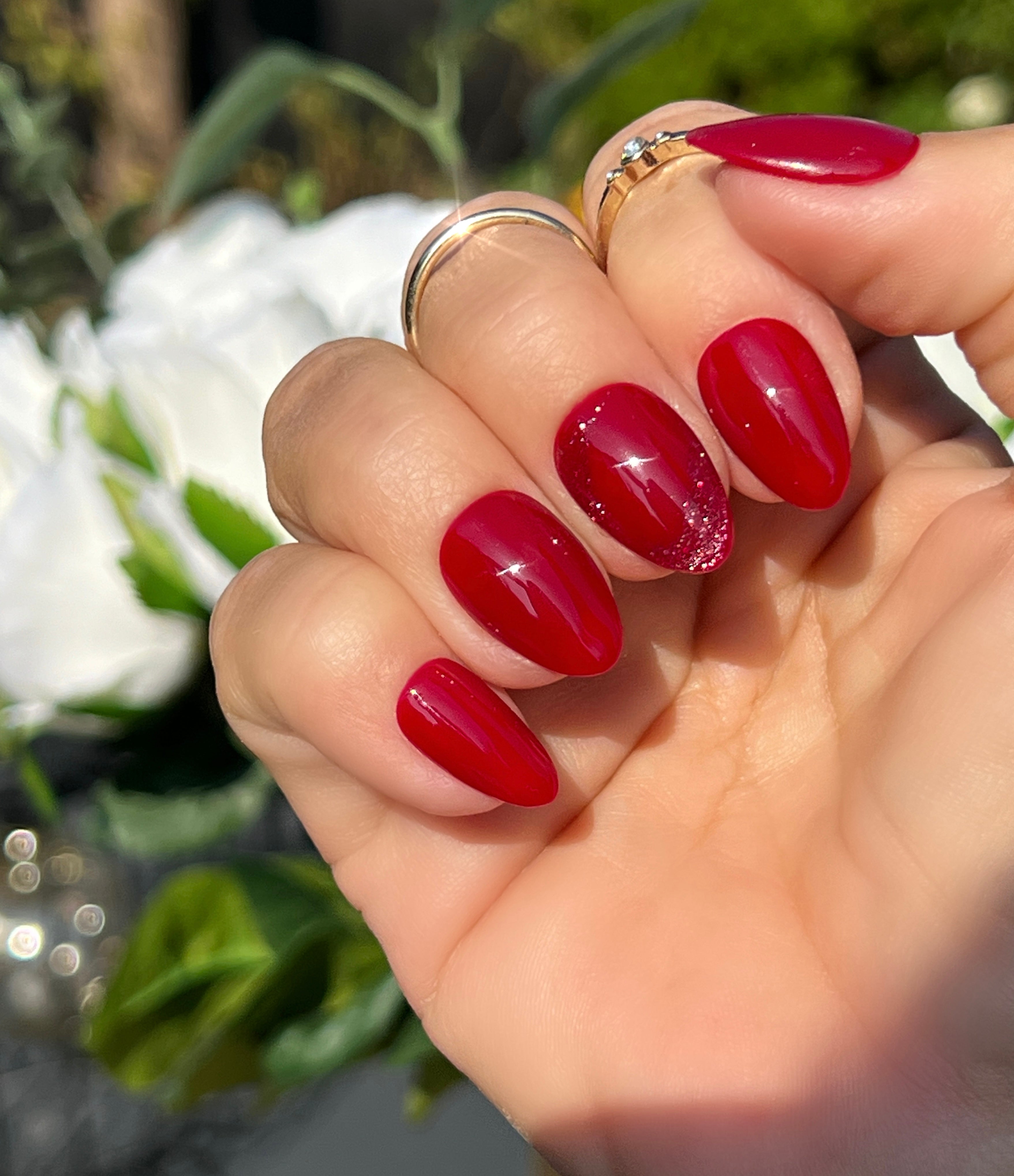 Gel Polish Dark Red