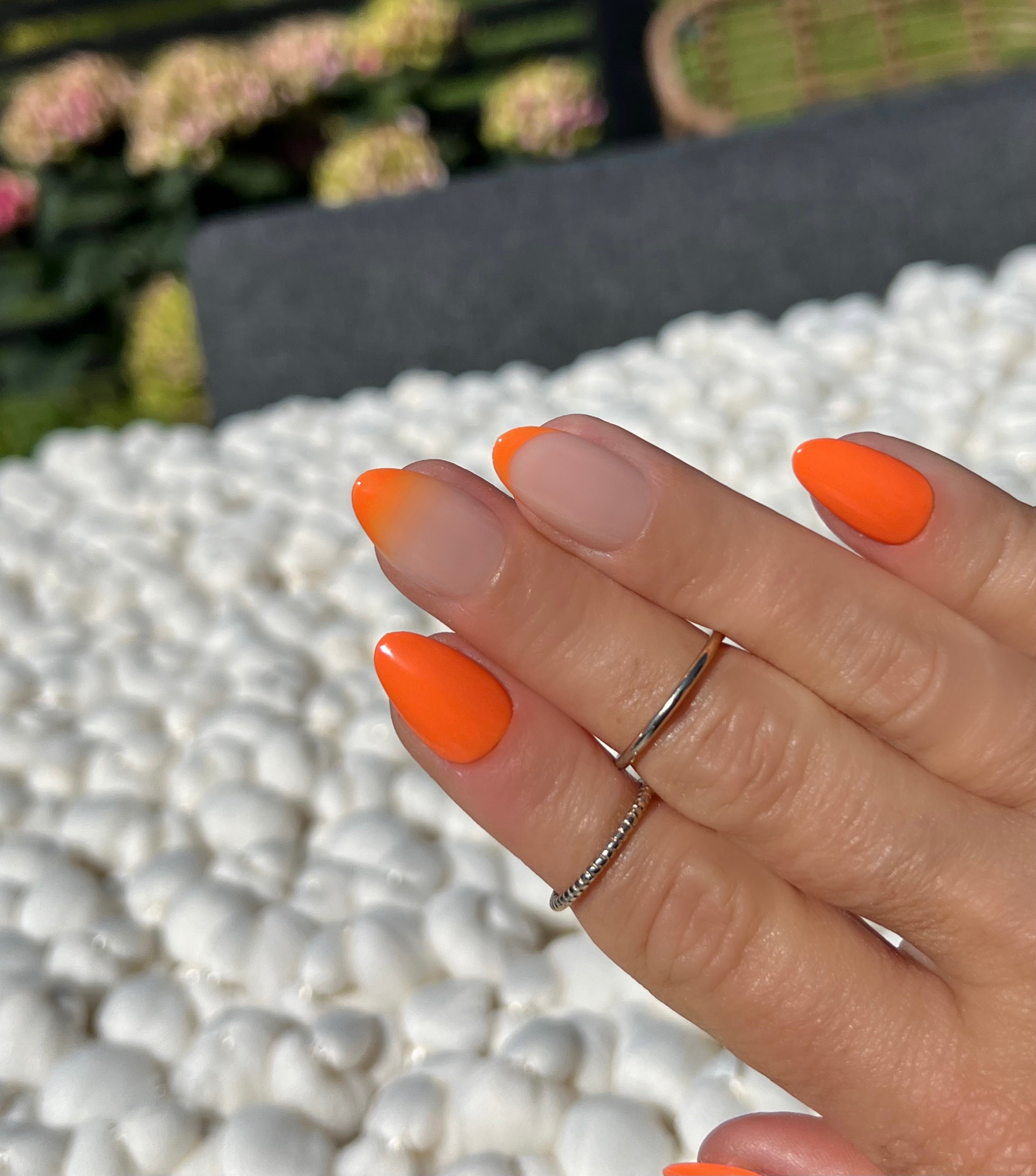 Gel Polish Neon Orange