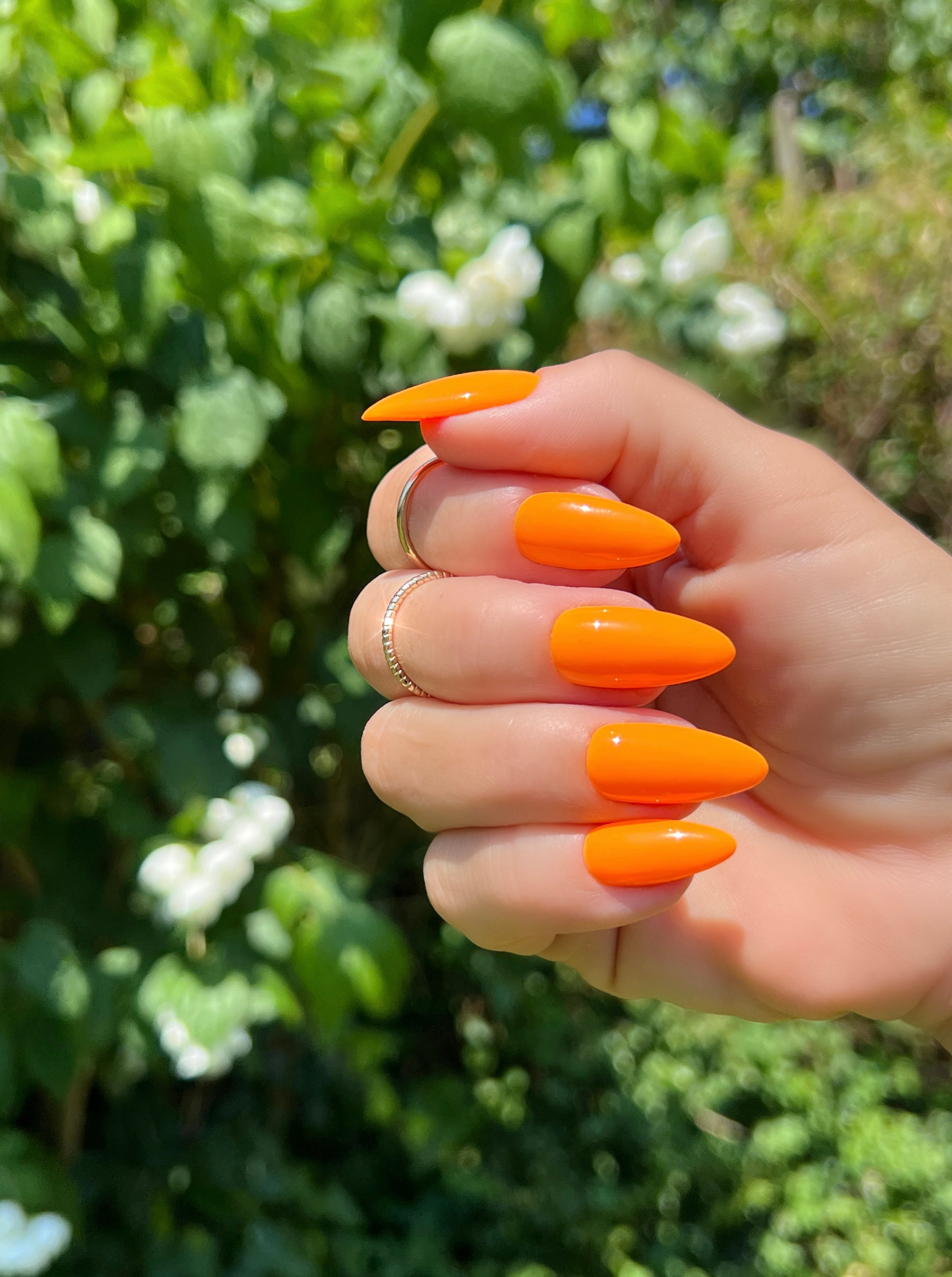 Gel Polish Summer Orange