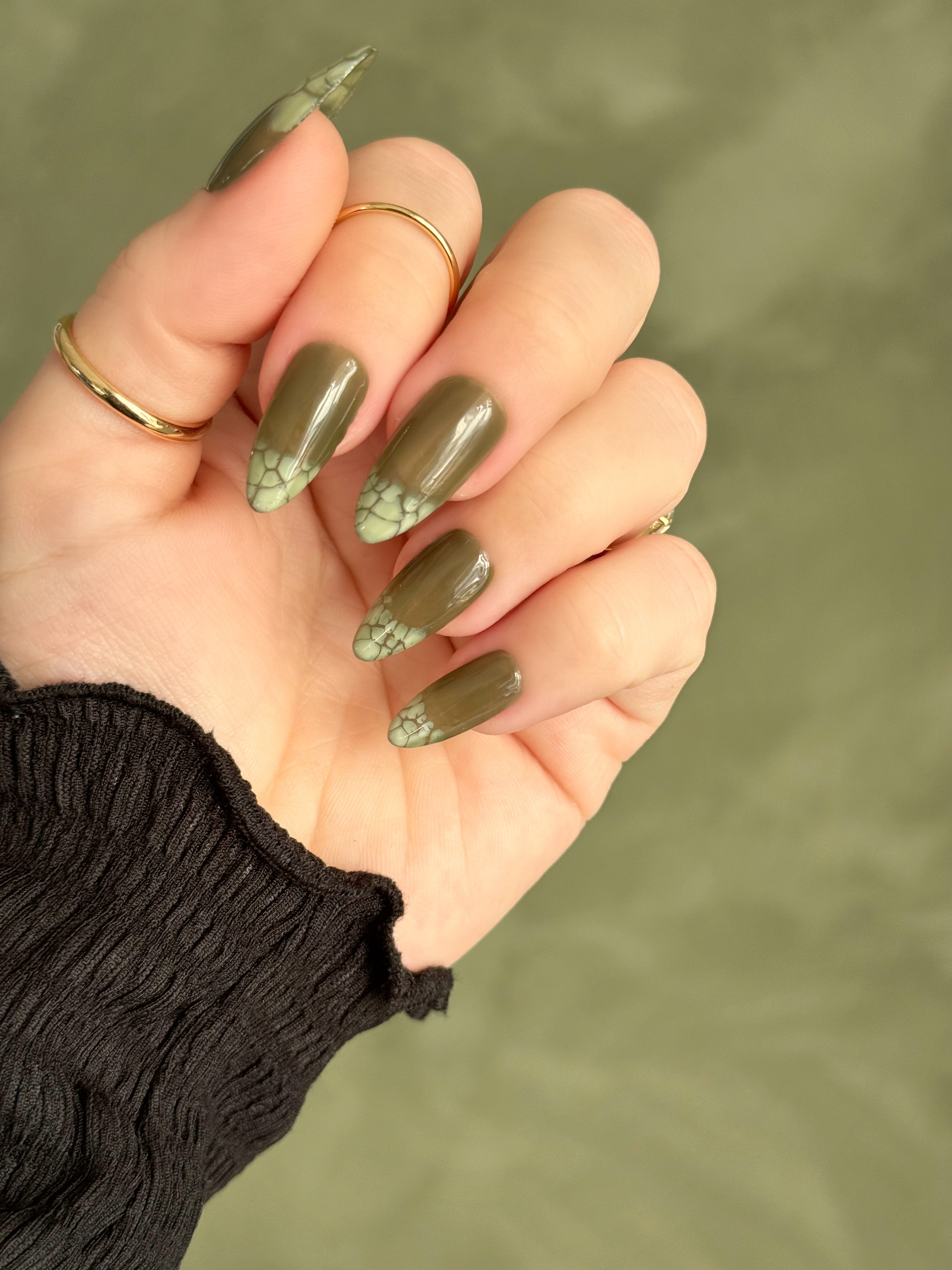 Gel Polish Clear Olive