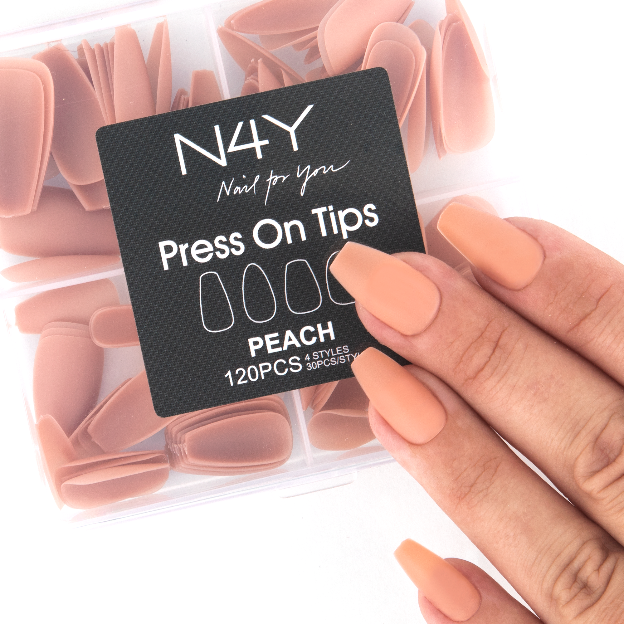 Xpress Gel Tips - Peach