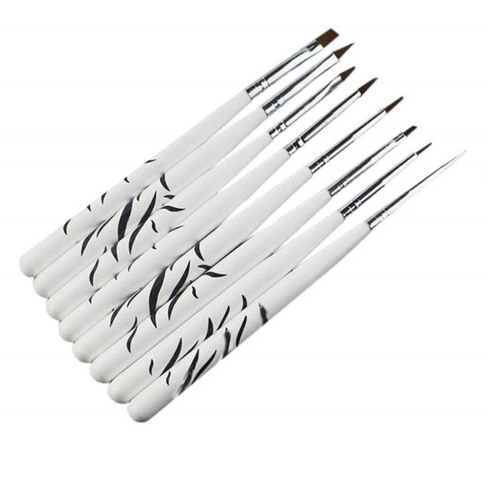 Nailart Brush set 8 pcs.