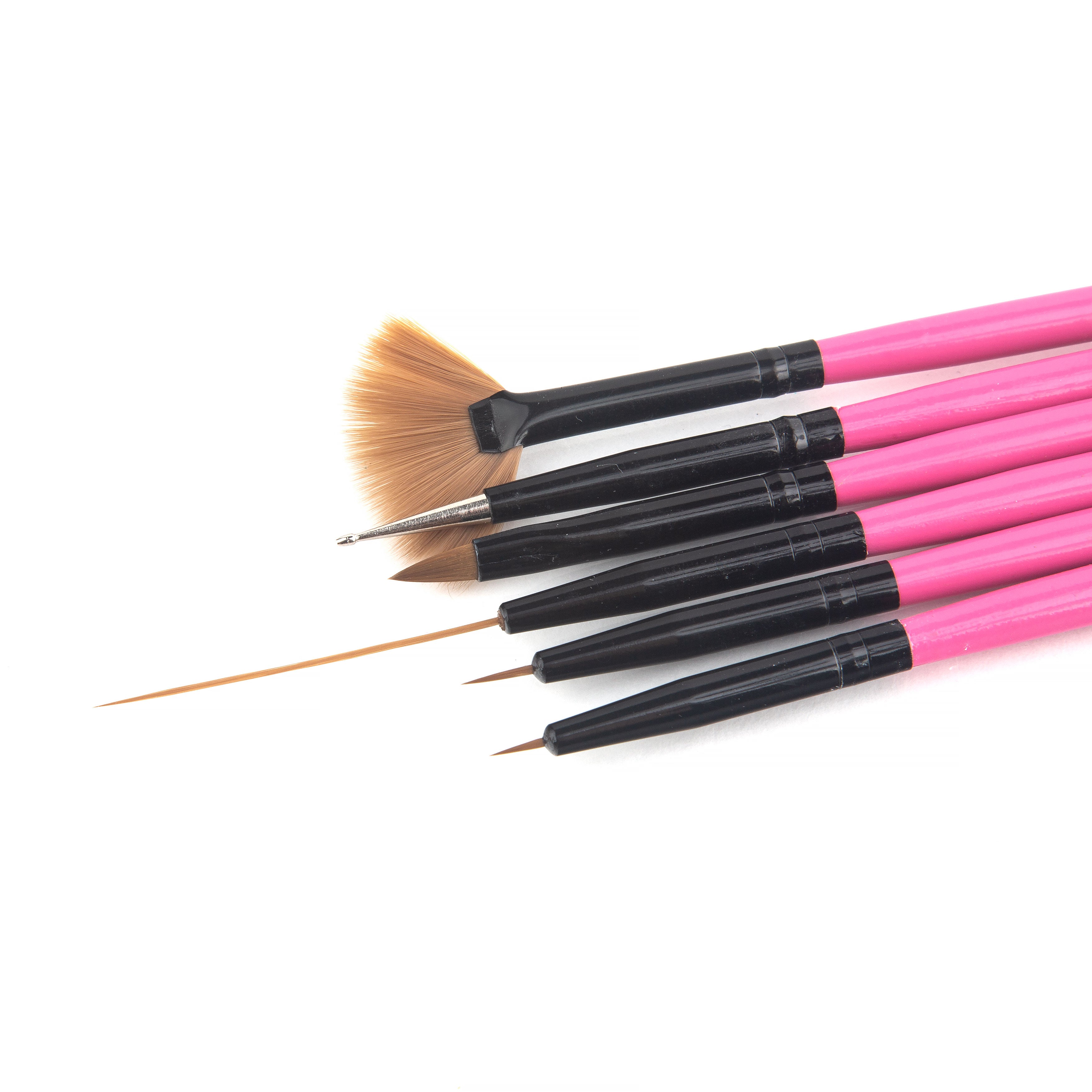 Nailart Brush set 6 pcs.