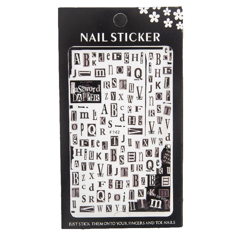 Nail Sticker 3 stk.