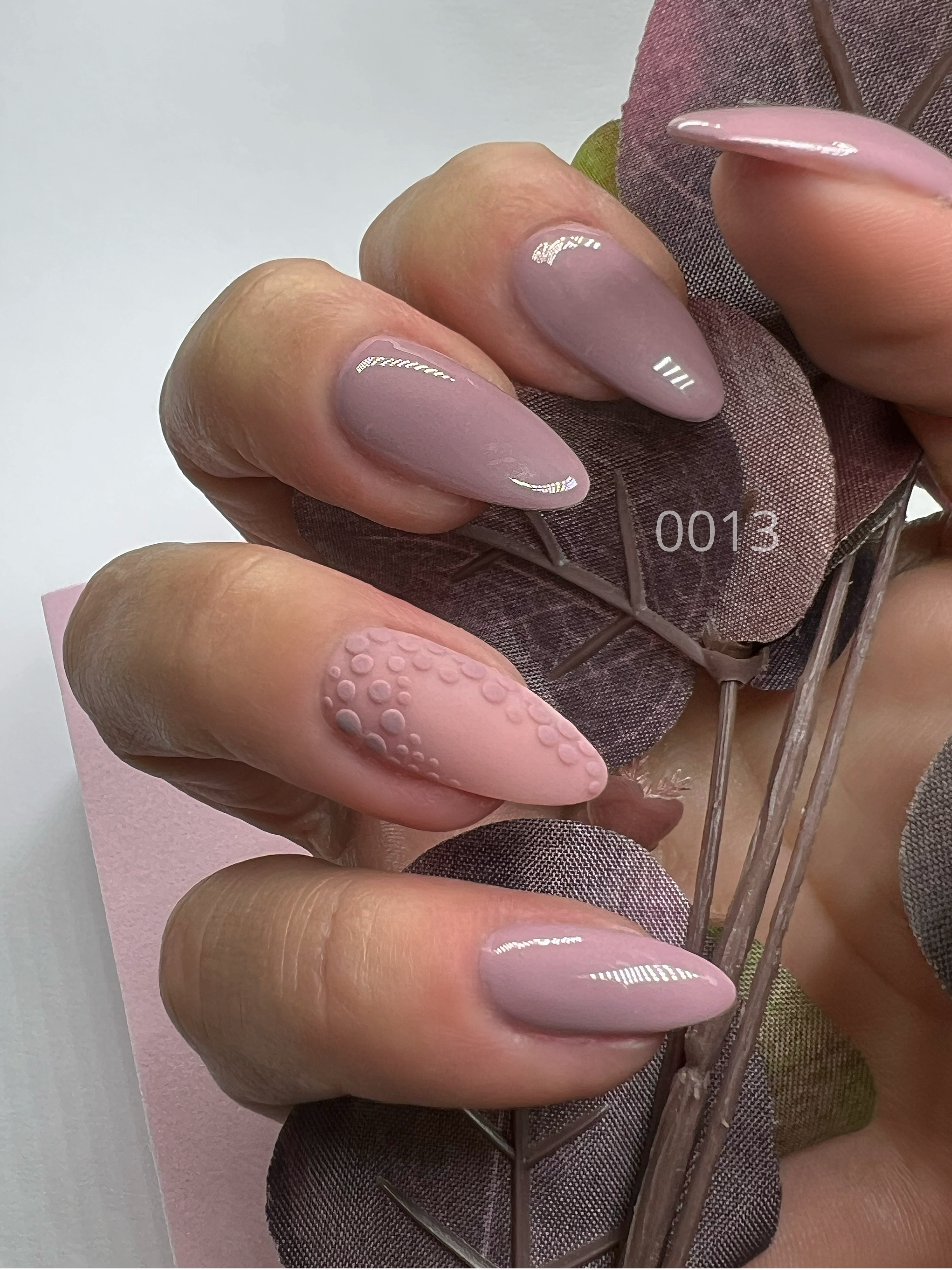 Gel Polish Nude Purple