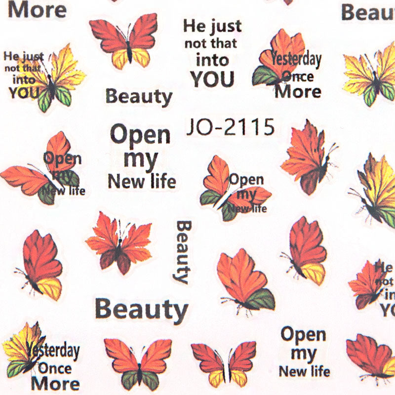 Nail Sticker 3 Stk jo-2114